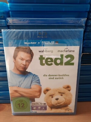 Ted 2 Blu Ray Mark Wahlberg - NEU OVP Deutsch 