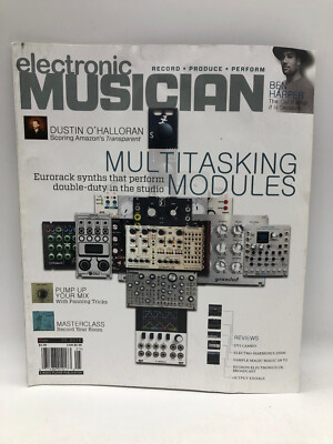 Electronic Musician Magazine Vol. 32 No. 5 (Ben Harper, Modular synthesis)