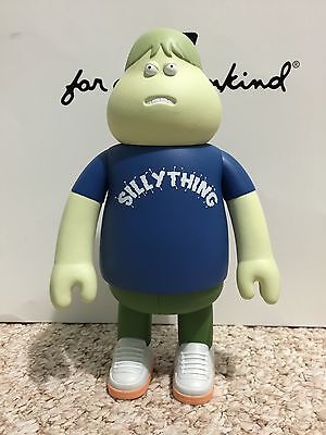 James Jarvis LEON Silly Thing BLUE Vinyl Toy Figure Amos Toy James Jarvis LEON Silly Thing BLUE Vinyl Toy Figure Amos Toy