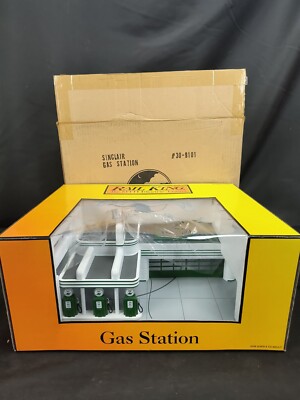 RAIL KING 30-9101 MTH Sinclair Gas Station Building Accessory O Gauge NEW L14SF