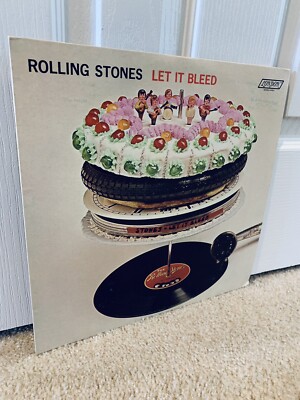 The Rolling Stones Let It Bleed LP Vinyl 1st Issue London (1969) w/ Inner Sleeve