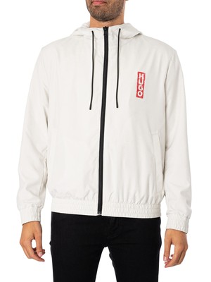 

Мужская легкая куртка HUGO Benjoe2341, серая, Grey, 50493643-10249798-333