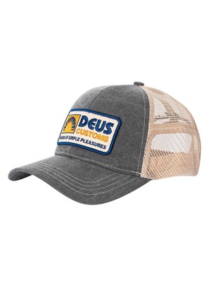 

Мужская кепка дальнобойщика Deus Ex Machina Melodies, черная, Черный, DMF237112-PHB