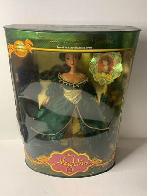 1999 Holiday Princess JASMINE Barbie Doll Aladdin Special Edition NIB #22092
