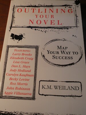 K M Weiland Outlining Your Novel Workbook AND the book (both NEW and PB) 