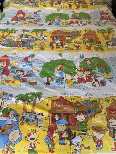 コレクション 78' McDonald's Canada TWIN FLAT Sheets Vintage 1978 McDonalds Twin Flat & Fitted Sheet Set