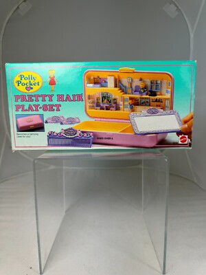 1990 Polly Pocket Bluebird ''Pretty Hair Playset'' New Open Box