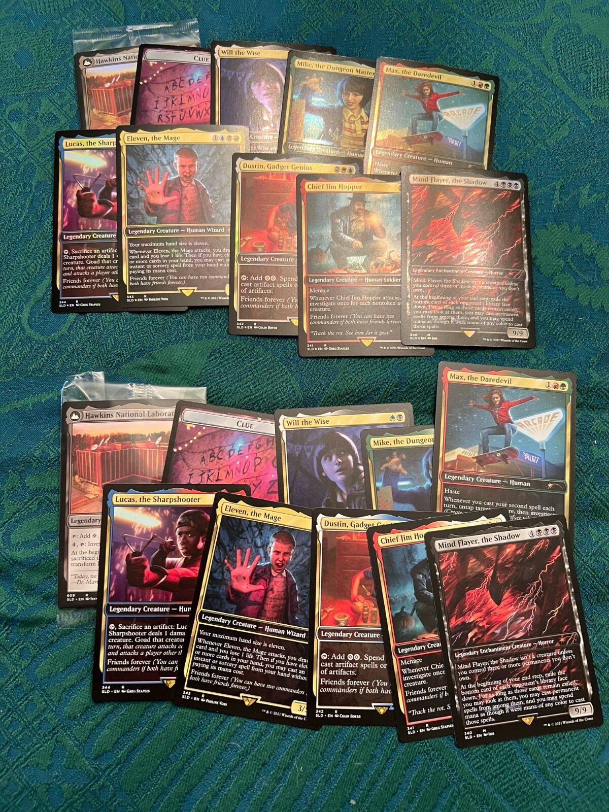 MTG Stranger Things X Secret Lair Single Cards ** You Choose