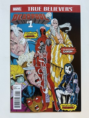 True Believers Deadpool (2016) #1 1st Print Reprints New Mutants #98