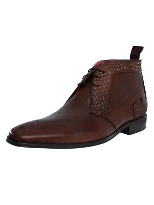 Мужские кожаные ботинки Criollo Chukka от Jeffery West, коричневые