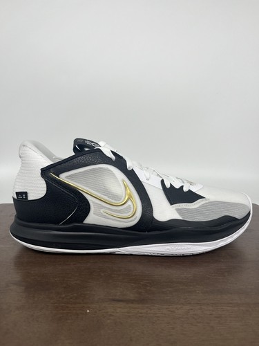 Nike Kyrie Low 5 Men's Shoes White-Metallic Gold-Black