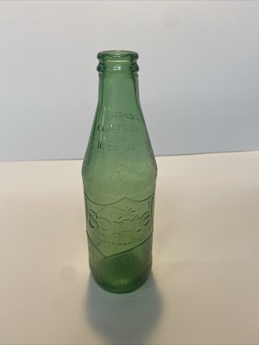 Vintage 10 Oz Sprite Pop Soda Glass Bottle