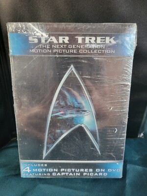 Star Trek: The Next Generation Motion Picture Collection (DVD, 5-Disc Set) NEW