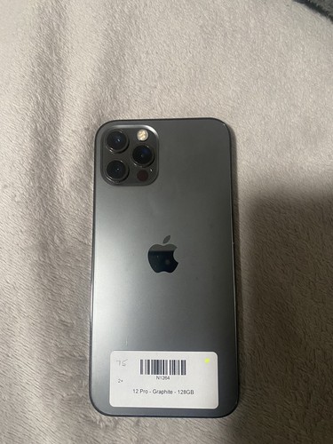 Apple iPhone 12 Pro 128GB Graphite Unlocked - Good Condition Apple iPhone 12 Pro 128GB Graphite Unlocked - Good Condition