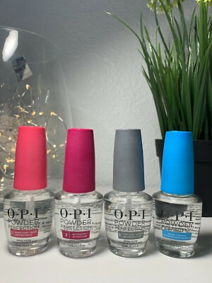 OPI DIP System Liquid Essentials Top-Base-Activator-Brush Saver - 4 pcs 0.5 oz.