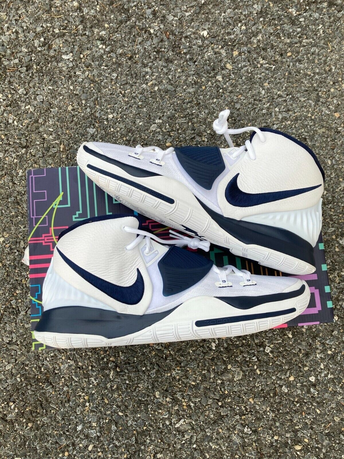 NIKE - カイリー6 NIKE Shoes KYRIE 6 GS POOL Youth Size 7Y Light Blue Athletic