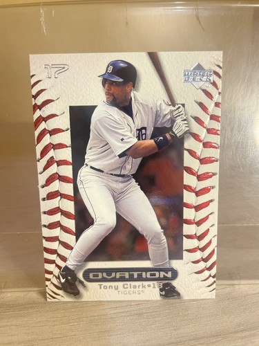 2000 Upper Deck Deck Ovation Baseball Card #54 Tony Clark I