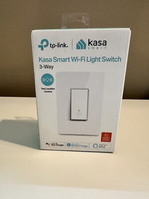 NEW Kasa Smart Wi-Fi Light Switch 3 Way - HS210