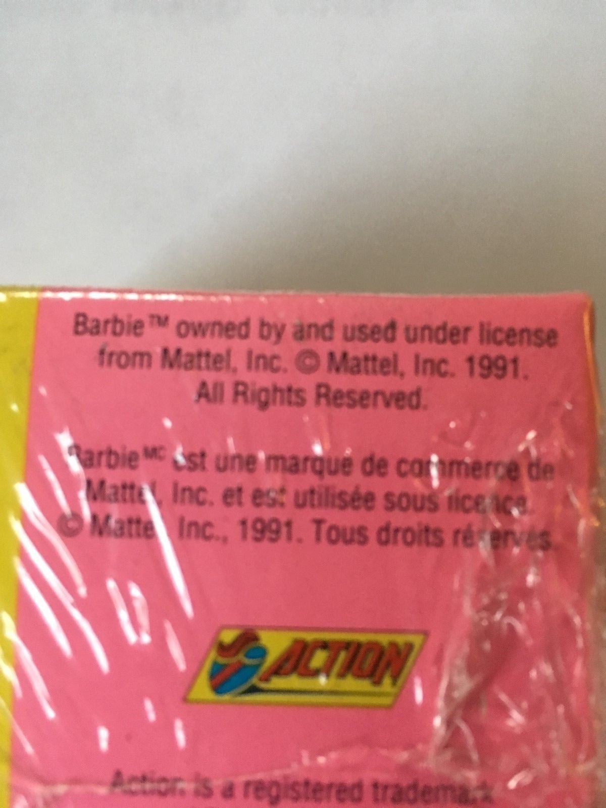 Barbie Trading Cards Action 1991 New Sealed 196 Cards Mattel English Edition