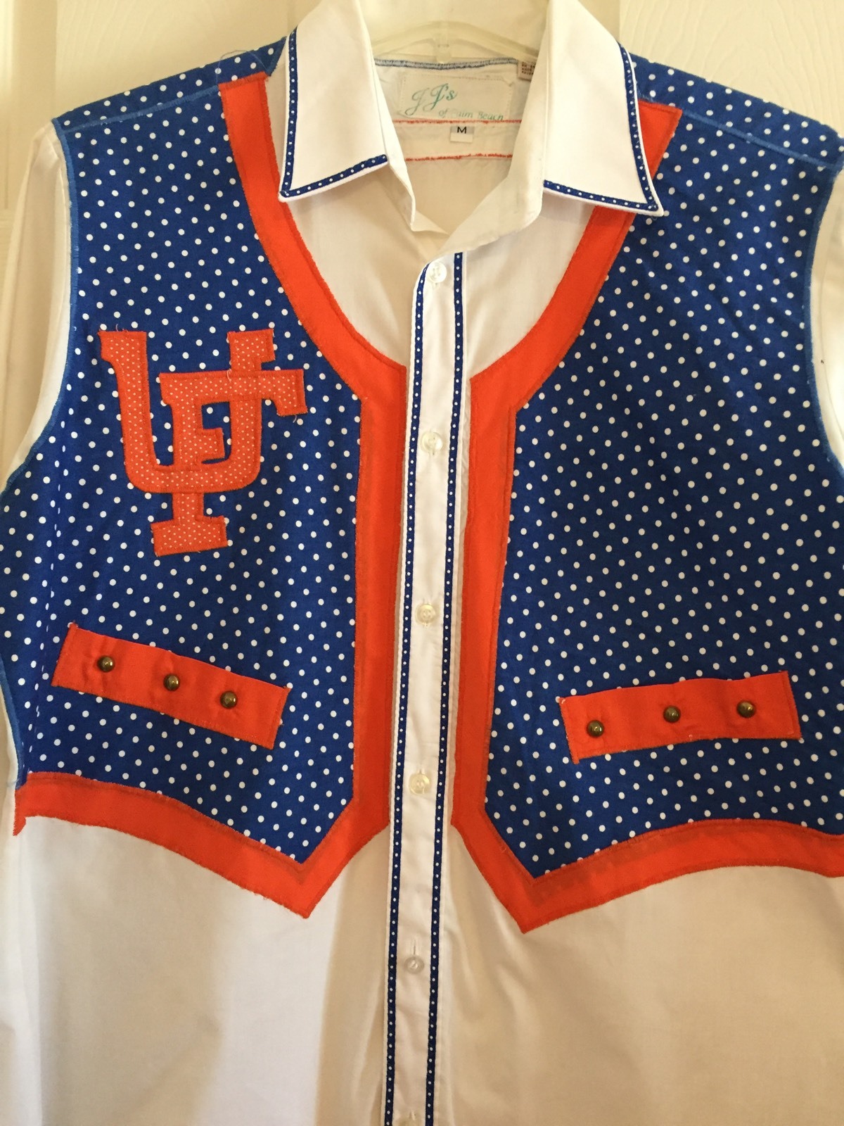 Vintage Shirt Gators UF Collectible University of Florida JJ's Palm Beach Medium