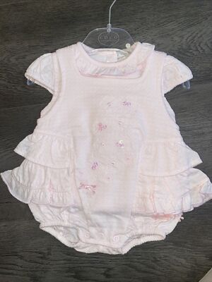 Summer Sale CoCo set- matching romper & top 0-3 Months