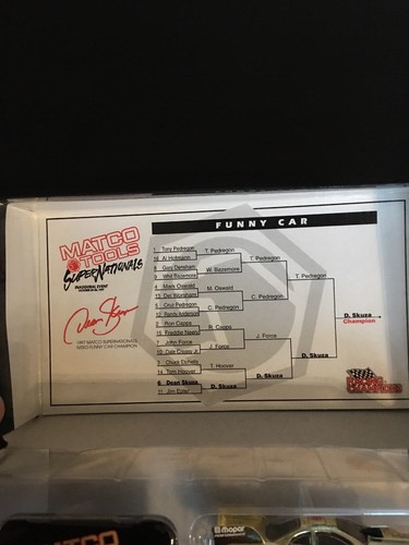 Dean Skuza 1997 Matco Supernationals Nitro Funny Car Champion Set of 3