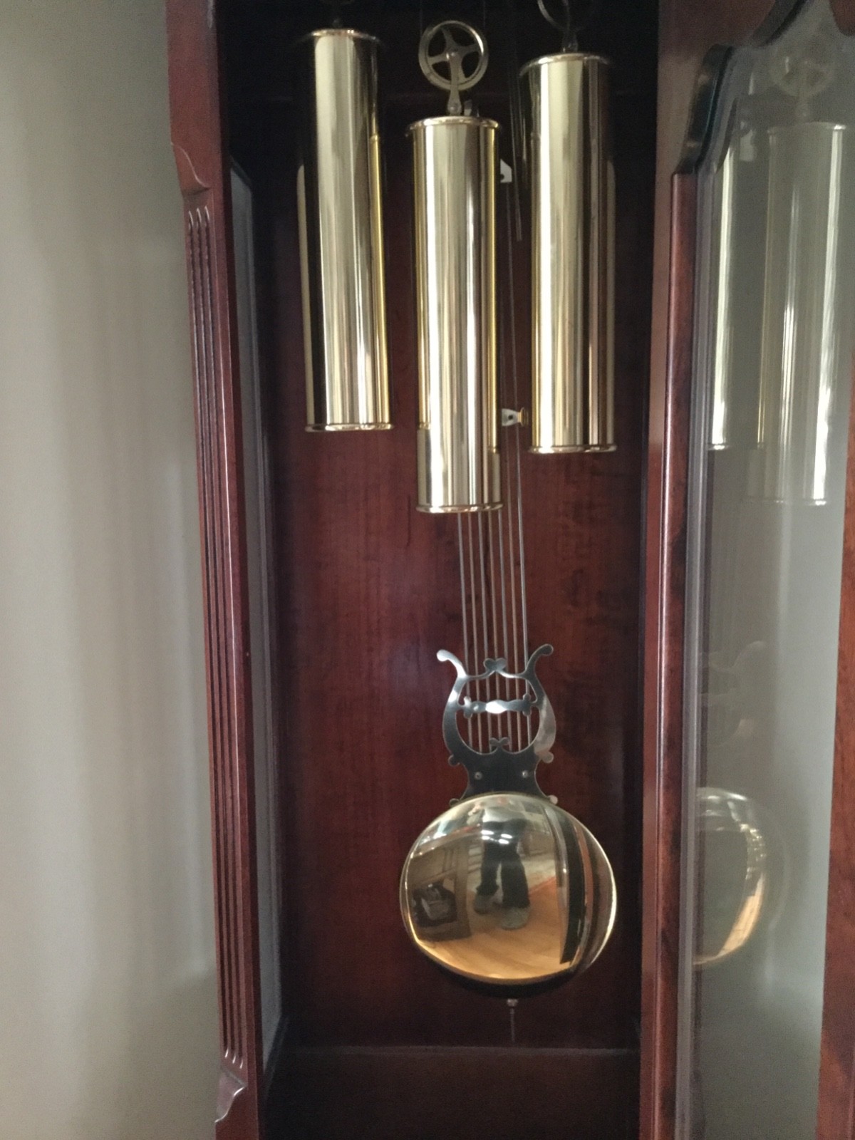 Howard Miller Grandfather Clock Presidential Collection Model 610-648. 1 owner.