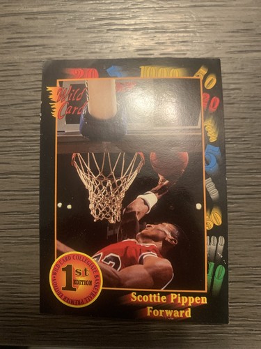 1991-92 Wild Card Scottie Pippen 1st Edition #83 Chicago