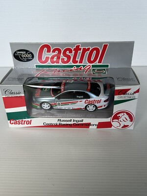 CLASSIC CARLECTABLES 1008-2 RUSSELL INGALL CASTROL RACING COMMODORE 1/43 SCALE.