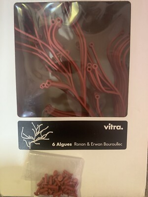 Vitra Algue Ronan & Erwan Bouroullec Art Display Sculpture Kit Red 6 Set, 18pc +