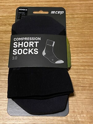 CEP Women's Compression Short Socks 3.0 Size III EU 37-40,UK 4.5-6.5 US 6.5-8.5