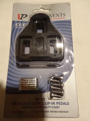 Nib  VP Components BLK1  cleats for Look and Exus pedals Tacchette Pedali 