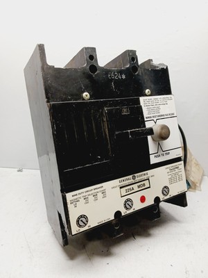 NEW GE TAJ32FMD 225 AMP MINE DUTY CURCUIT BREAKER 3 POLE 600 VAC 250 VDC (FLAW)