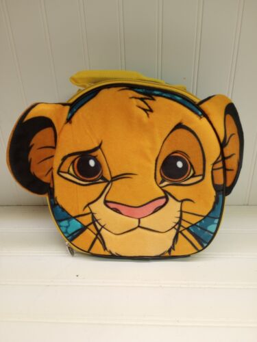 Disney Lion King Simba Fuzzy Lunch Bag Or Storage Bag