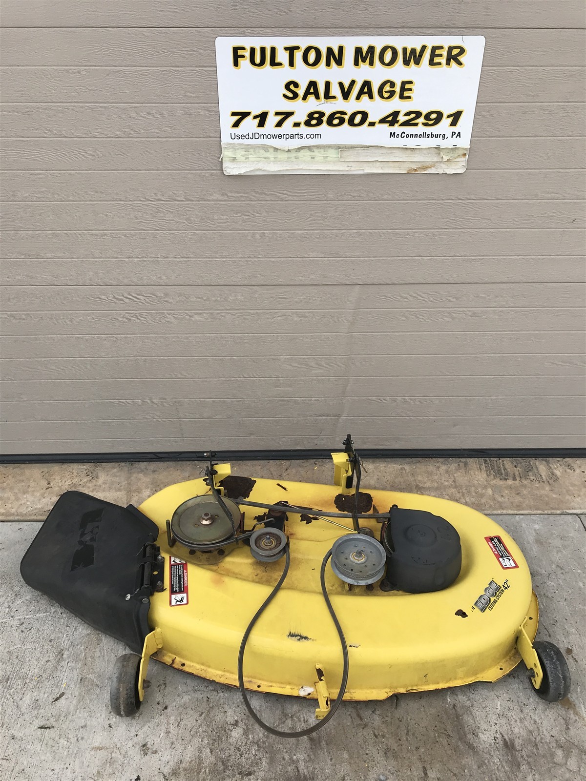 Ersatz Spindelmontage Für John Deere 42 Zoll Mäherdeck – Passt Auf L100 Bis L130, Inkl. Schrauben & Fettzerk