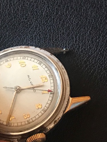 Vintage Mens Movado Watch For Running Parts Or Repair