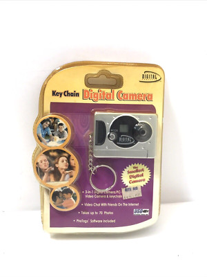 Sakar Key Chain 2005 Digital Camera Digital Concepts USB 3 IN 1 New Sealed