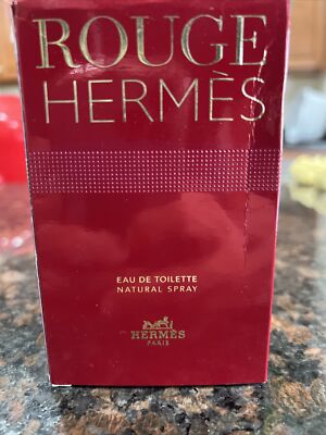 ROUGE HERMES by HERMES PARIS 1.6 FL oz / 50 ML Eau De Toilette Spray Not Sealed