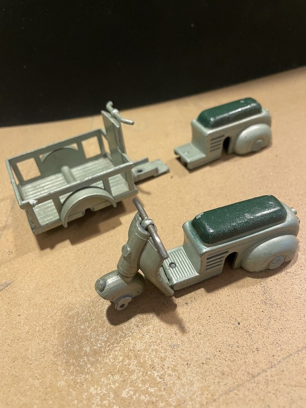 2 Solido Demontable Triporteur Vespa