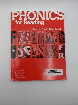 Phonics for Reading Third Level Teacher Guide Curriculum
