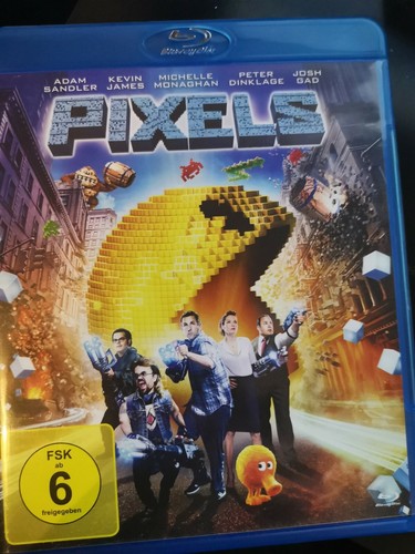 Pixels  Blu Ray 