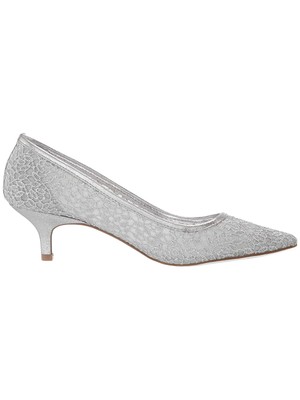 

ADRIANNA PAPELL Женское серое платье без шнуровки на каблуке-рюмочке с острым носком и металлической сеткой ADRIANNA PAPELL, Серый, LOIS