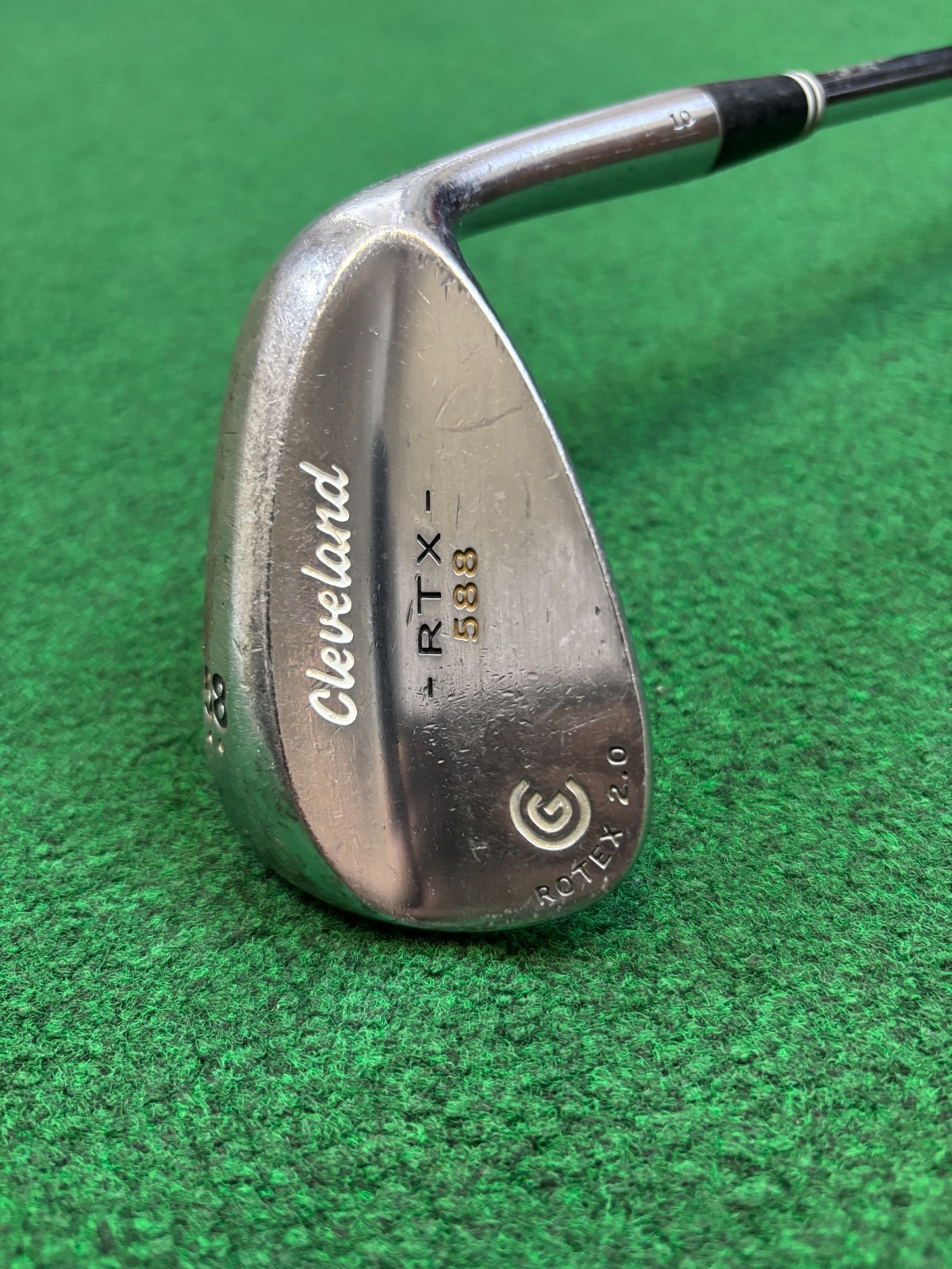 クラブ cleaveland - RTX588 Cleveland Golf RTX 588 ROTEX 2.0 BLACK 56* SAND WEDGE Right