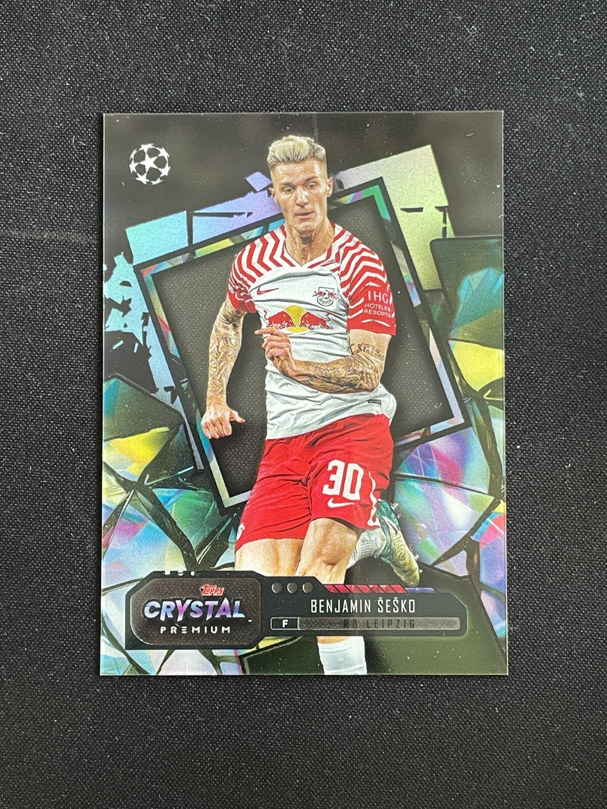 Benjamin Sesko 2023-24 Topps Crystal Premium UEFA #54 | eBay