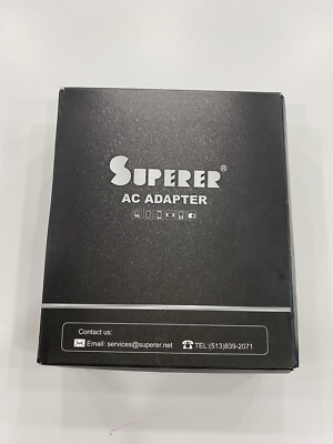 Superer AC Adapter SPD190253D 100-240V 1.2A 50-60Hz