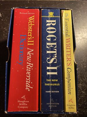 The Essential Reference Set: Webster's II New Riverside Dictionary; Roget's ...