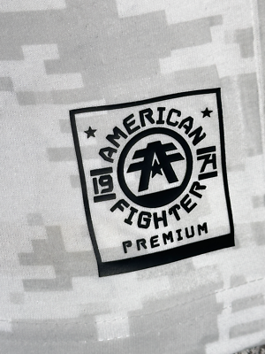 American Fighter Men's T-Shirt Yardley Premium Athletic White XS-4XL