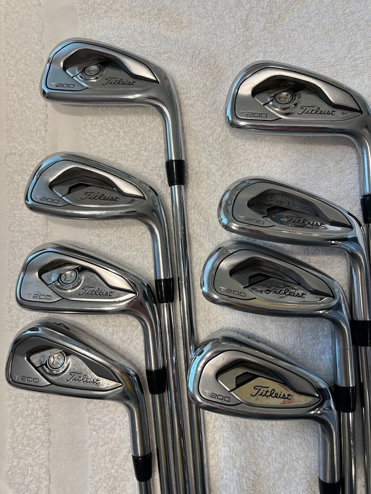 Used Right Handed Titleist 2019 T200 Iron Set Irons - 4 iron Used Right Handed Titleist 2019 T200 Iron Set Irons - 4 iron
