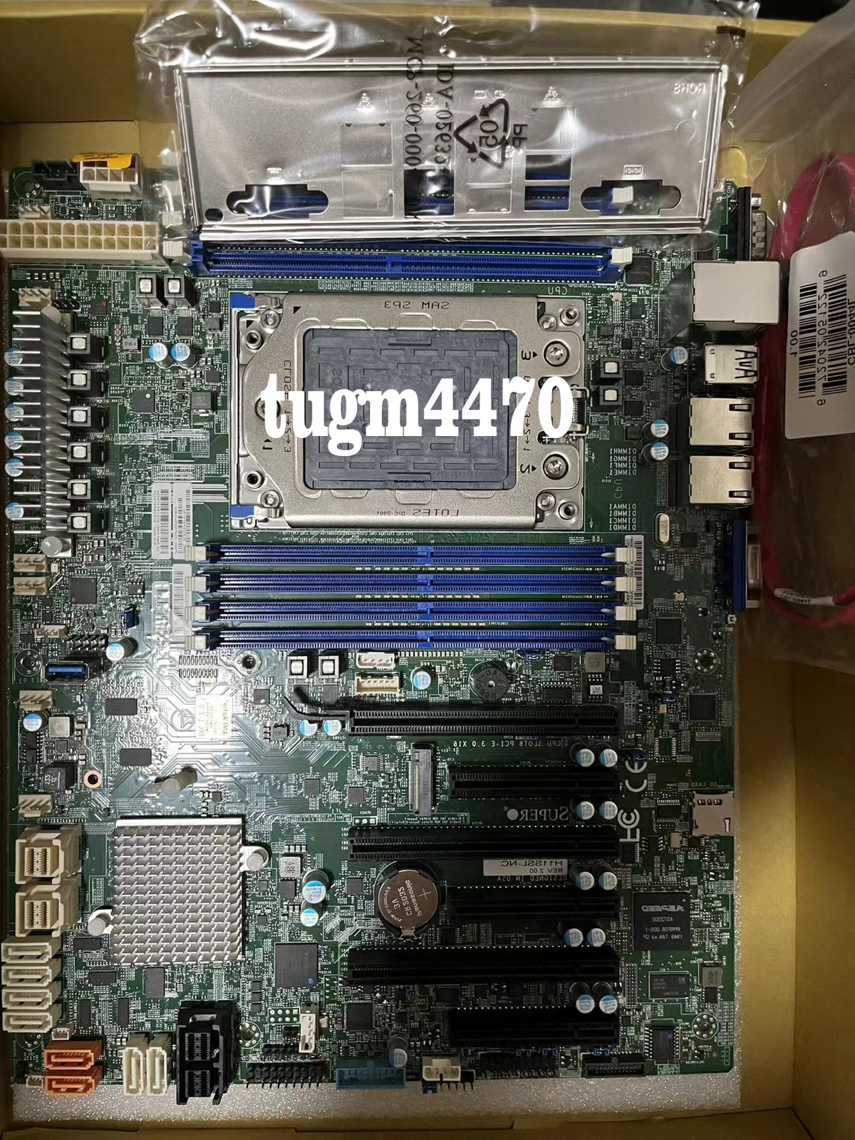 Supermicro h11ssl-nc interface sp3 version REV 2.0. Support