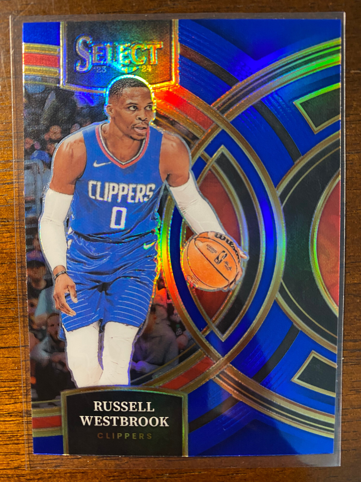 2023-24 Panini Select Russell Westbrook #146 Premier Blue